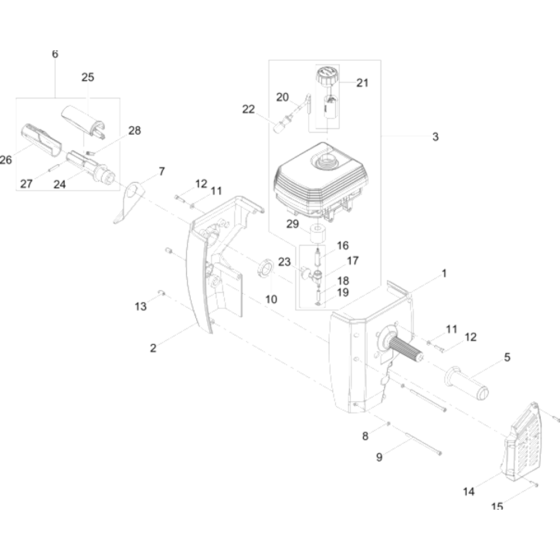 Cover Assembly for Wacker BH22