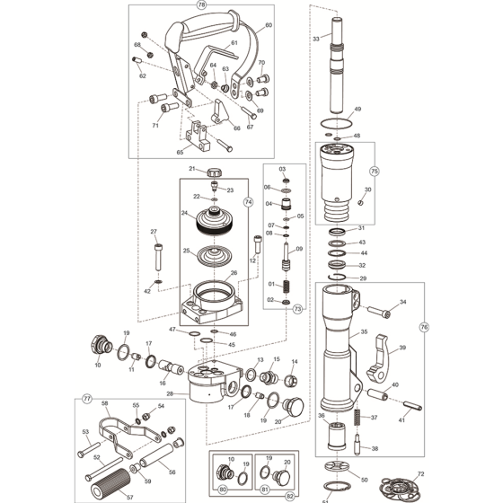 Belle BHB 12 Main Assembly
