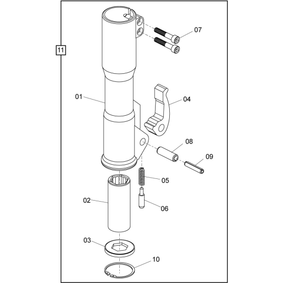 Nose Assembly for Belle BHB 27