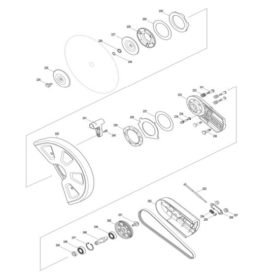 Blade Assembly for Makita EK7651H