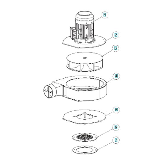 Fan Assembly for Husqvarna EBE 350