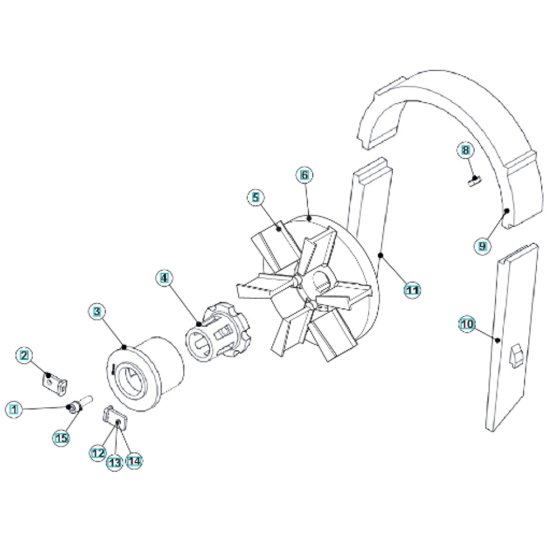 Blast Wheel Assembly