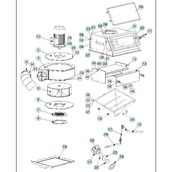Motor Assembly for Husqvarna