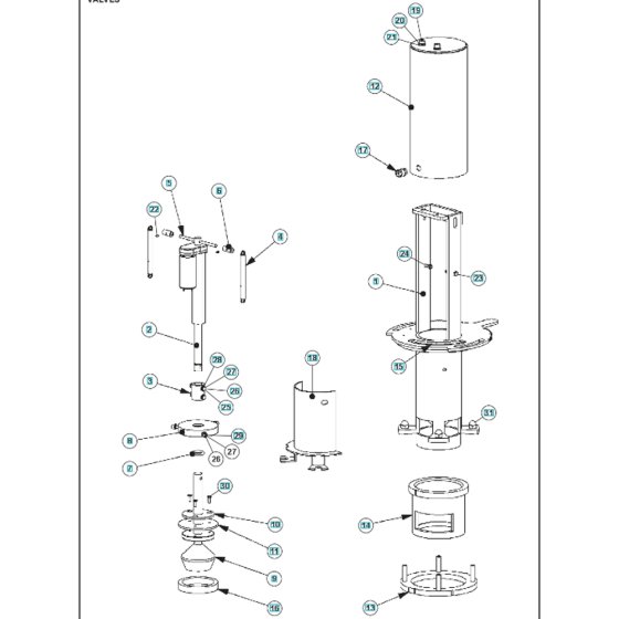 Valve Assembly for Husqvarna