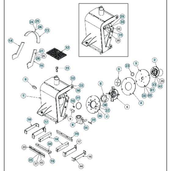 Housing Assembly for Husqvarna