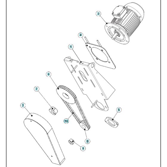Motor Assembly for Husqvarna