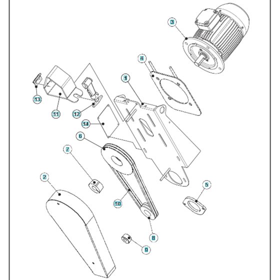 Motor Assembly for Husqvarna