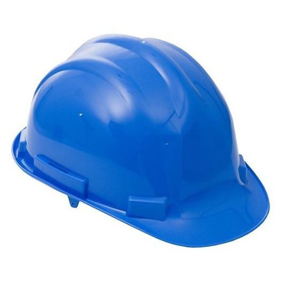 Safety Helmet Blue to BSEN397 for Construction Sites