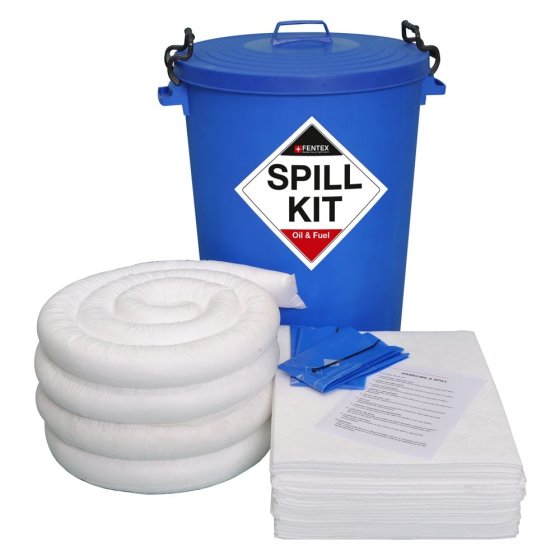 90L Blue Drum Spill Kits