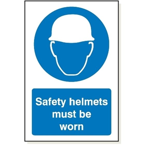 Safety Helmets S/Adhesive