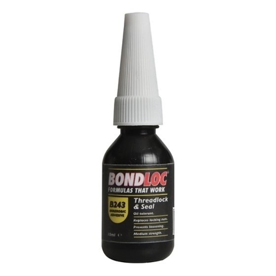B243 Bondloc Nutlock Medium Strength Threadlocker 10ml