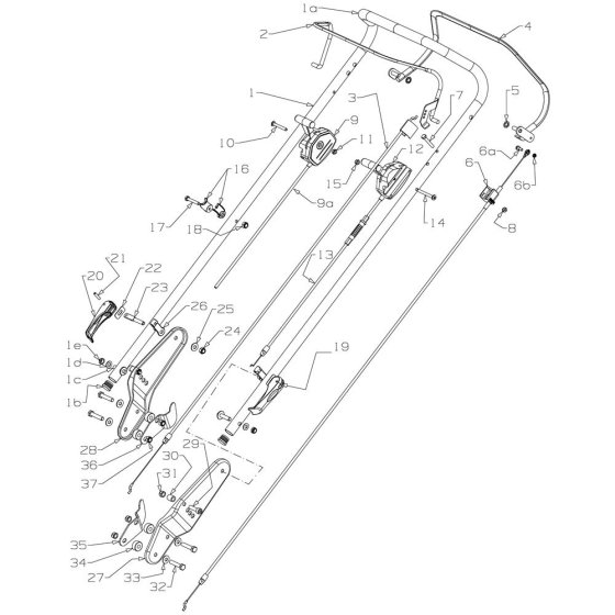 Handle Assembly for Morrison Boxer