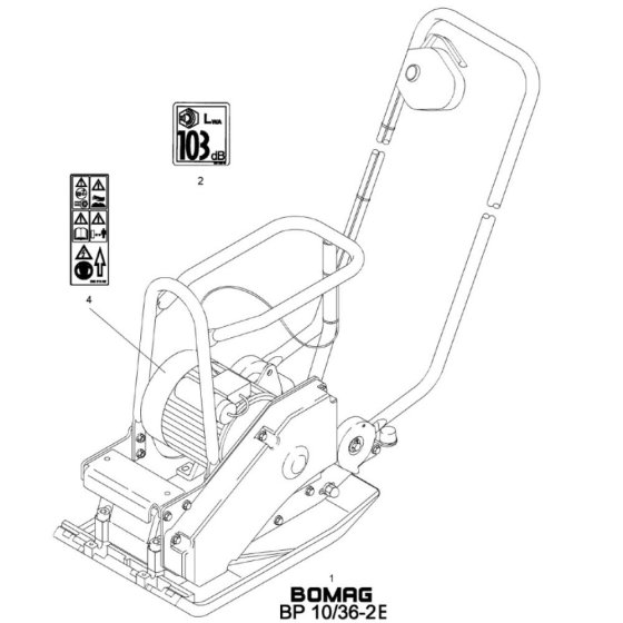 Decals for Bomag Compactors