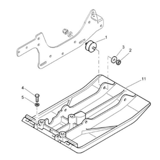 Base Plate Assembly for Bomag