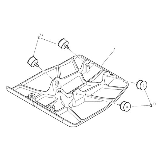Base Plate Assembly for Bomag