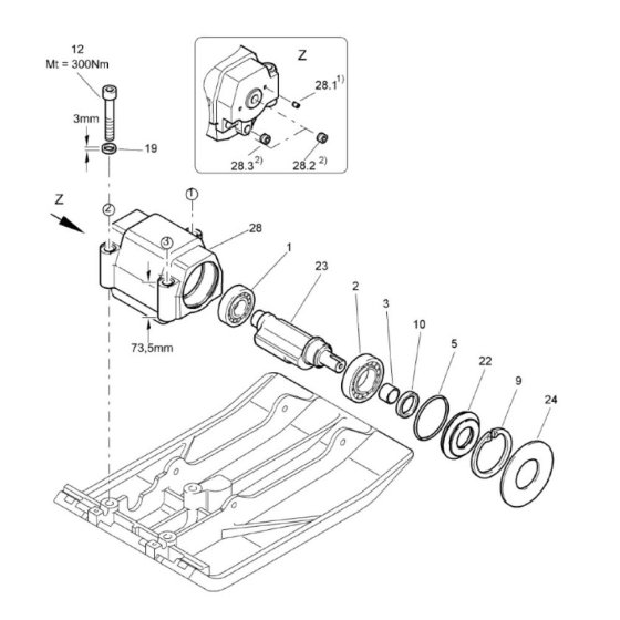 Exciter Unit Assembly