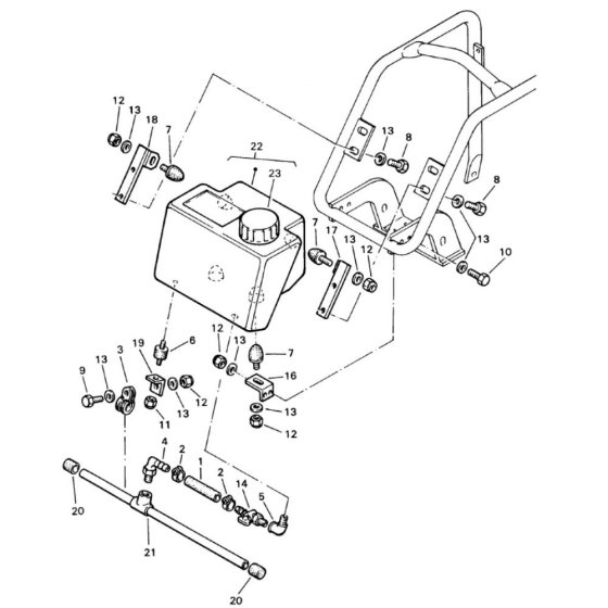 Sprinkler System for Bomag BP 20/53