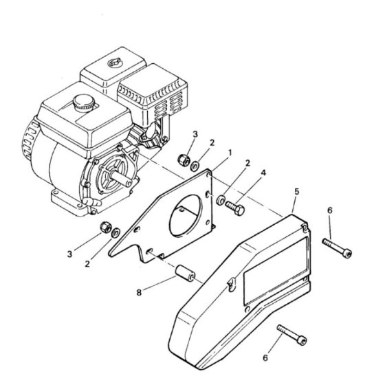 Covering Assembly for Bomag BP 23/60
