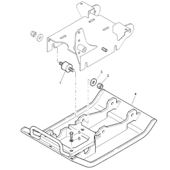 Base Plate Assembly for Bomag