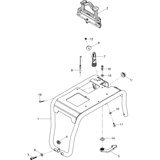 Protective Frame for Wacker