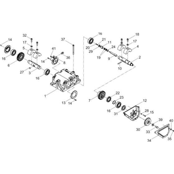 Exciter Assembly for Wacker BPU3050