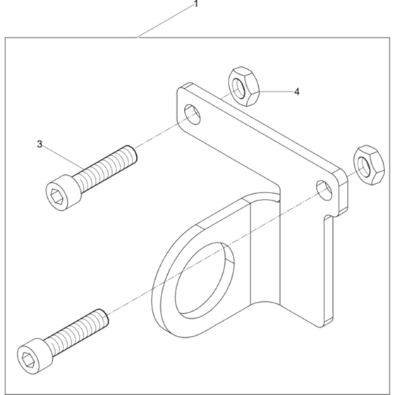 Towing Eye Assembly for Wacker
