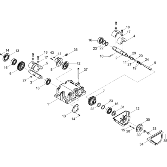 Exciter Assembly for Wacker