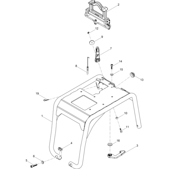 Protective Frame for Wacker BPU3750ATS