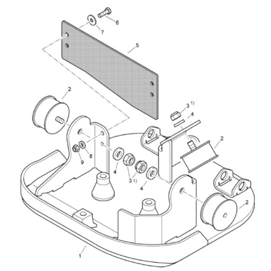 Base Plate Assembly for BR95