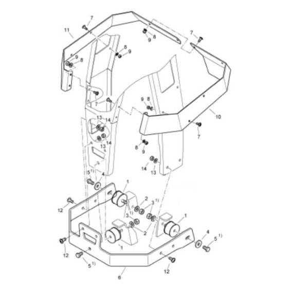 Engine Protector for Bomag BR95