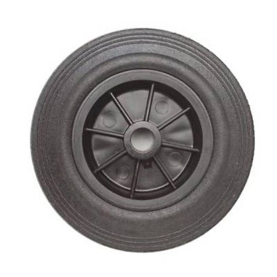 Replacement 8" Rubber Wheel fits Bradley J3LS Heavy Duty Jockey Leg