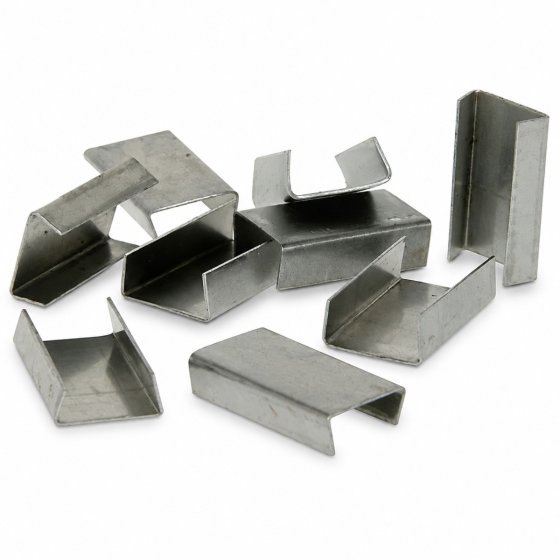 19mm Steel Banding/Strapping Seals - 1000 Pack