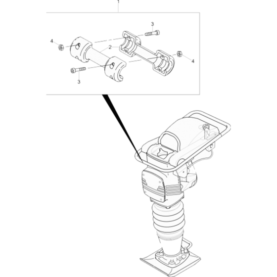 Roller Kit for Wacker BS50-2