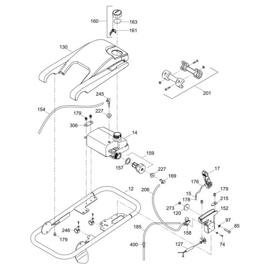Guide Handle for Wacker BS60-4s