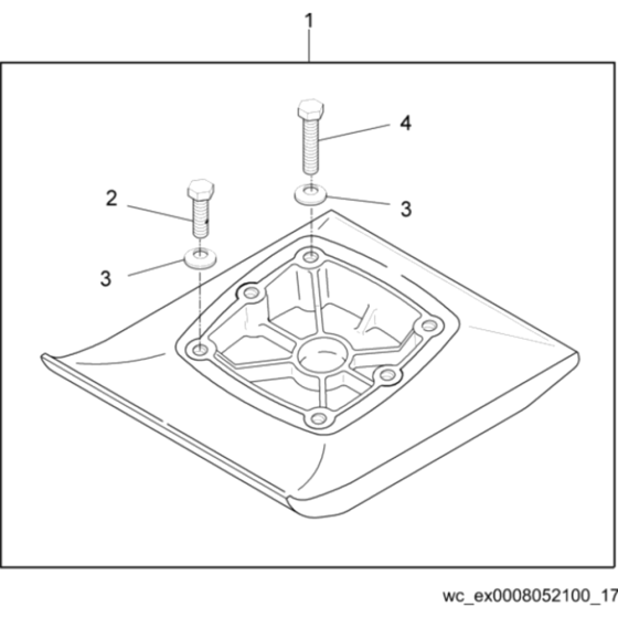 Ramming Shoe Kit for Wacker BS600