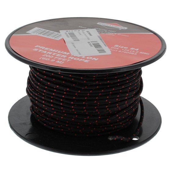 Starter Rope - 200 feet (60.9M) Spool Size #4 (3.17mm) - Briggs & Stratton - 790965