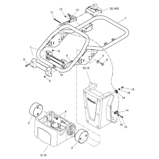 Steering Handle for BT65