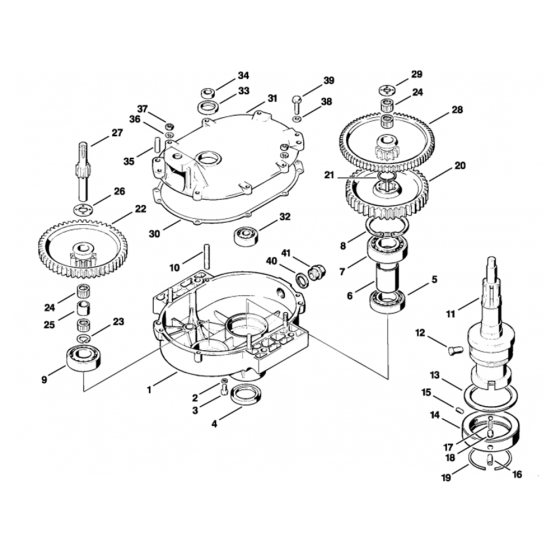 Gear Head Assembly for Stihl BT308