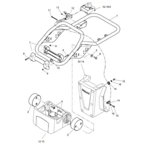 Steering Handle for Bomag BT60