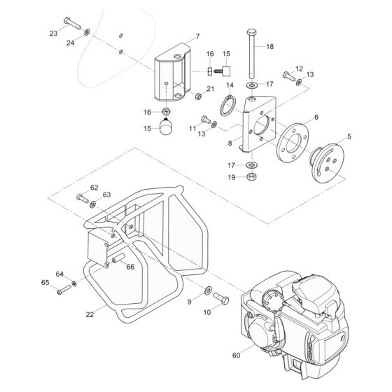 Mount Assembly for BV35A-P