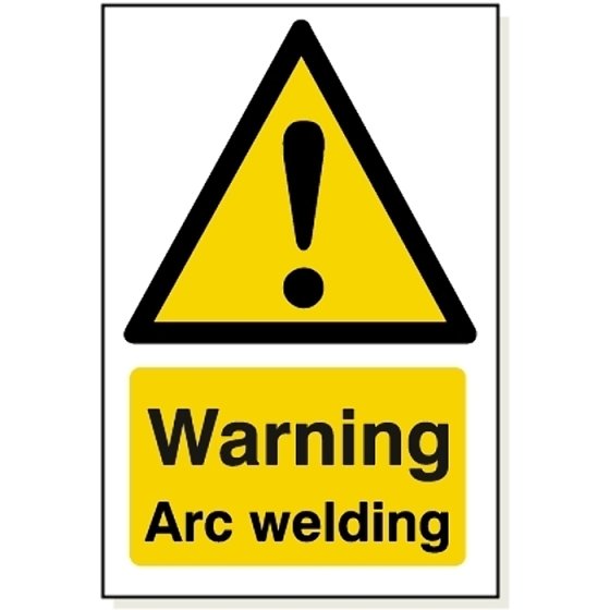 Warning Arc Welding Sign