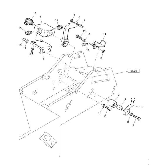 Travel Actuation Assembly