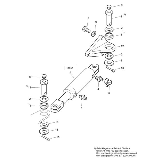 Steering Assembly for Bomag