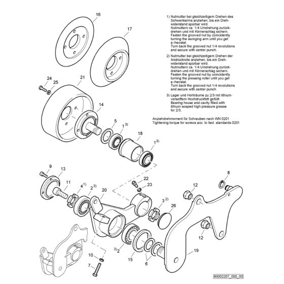Pressing Device Assembly
