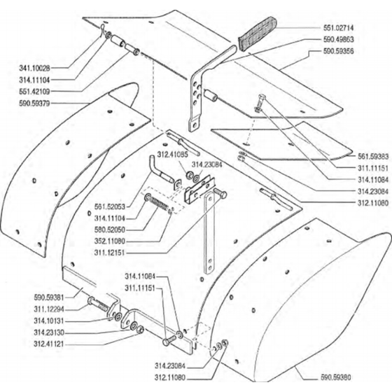Guard Assembly for Camon C10