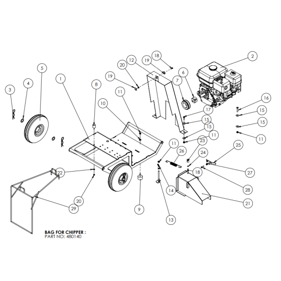 Chassis & Engine for Camon C50i