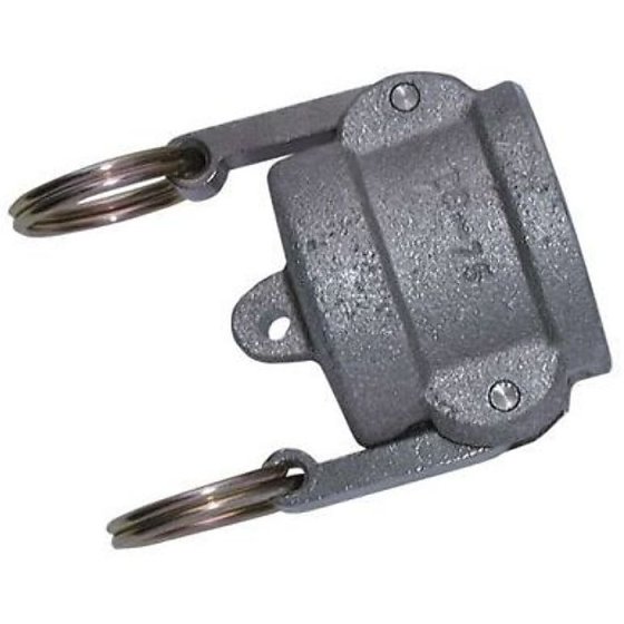 Female Cap with Lock Levers 2" Aluminium for Quick Coupling Systems