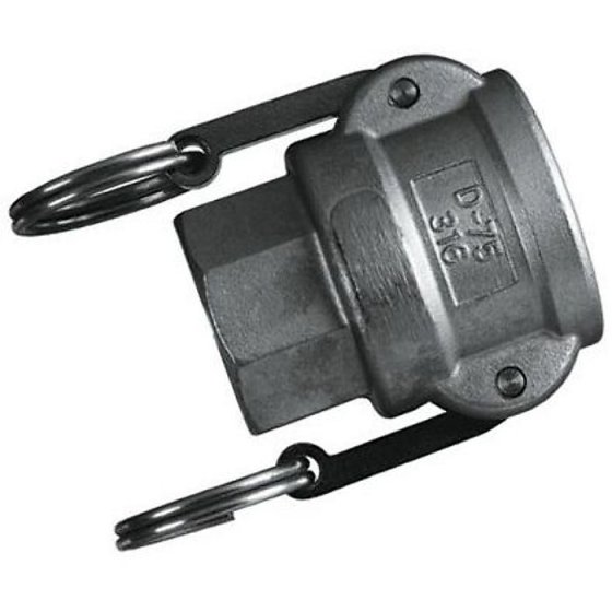 Camlock Coupling 2" Type D Aluminium Alloy for Hose Connection