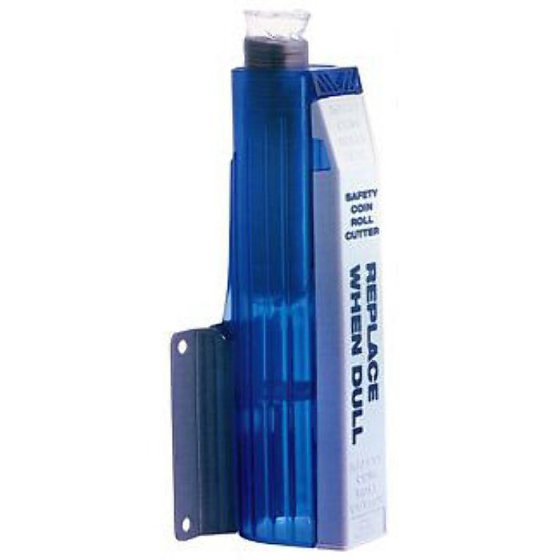 Coin Roll Cutter Replace Unit Opens all coin roll sizes "paper or plastic"