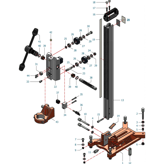 Main Assembly for CDR133